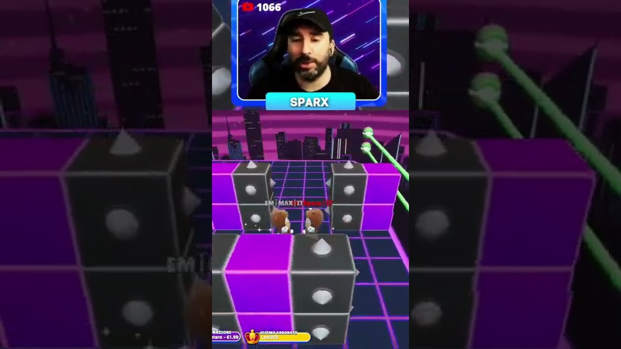 PARANORMAL BLOCK DASH #shorts Stumble Guys ITA