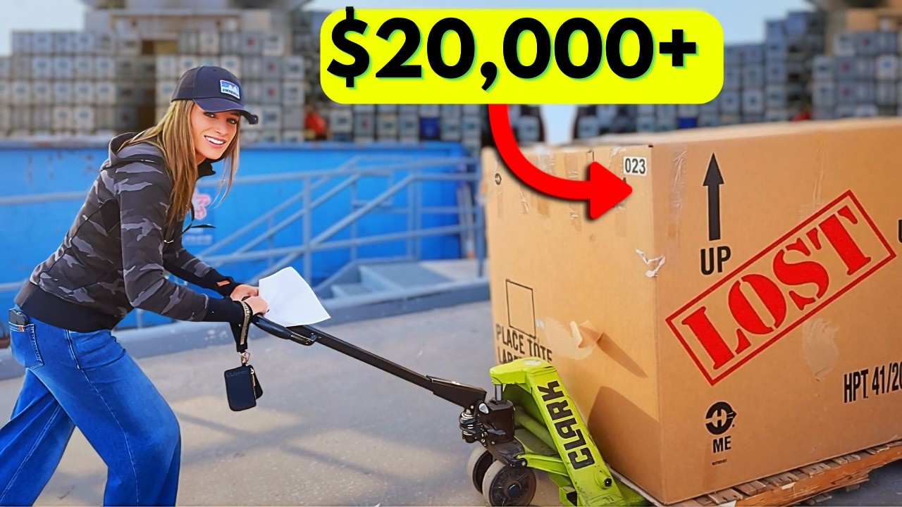 I Paid $1,775 for LUXURY Lost Cargo!!