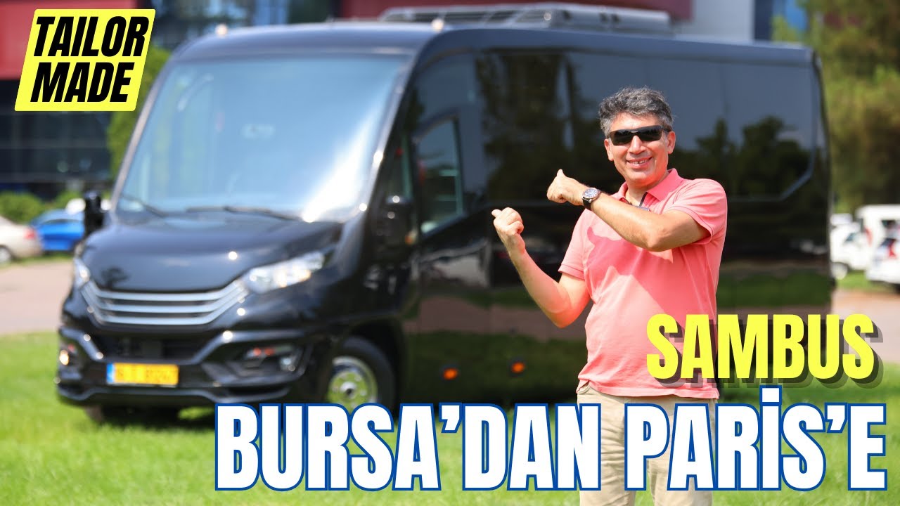 600 LÜKS MİNİBÜS DÜNYA YOLLARINDA! | SAMBUS #ivecodaily #tekaydınlar #sambus