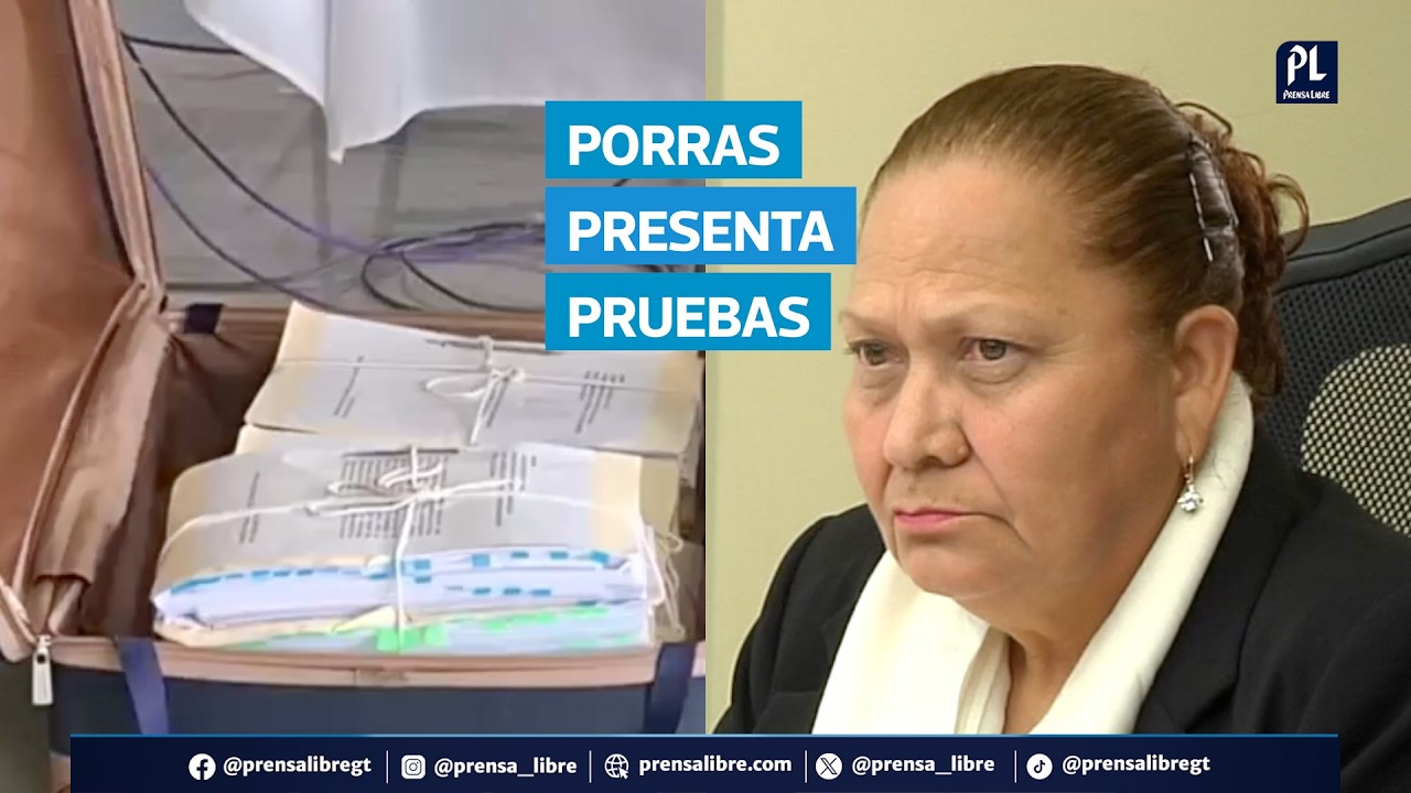 Consuelo Porras defiende su candidatura y presenta pruebas ante comisi&oacute;n del MP