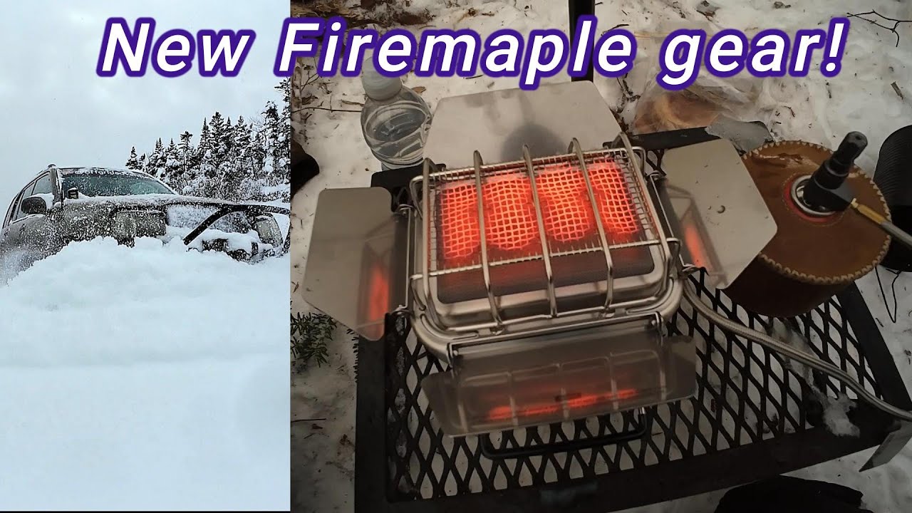 Deep powder and good food with Fire Maple gear