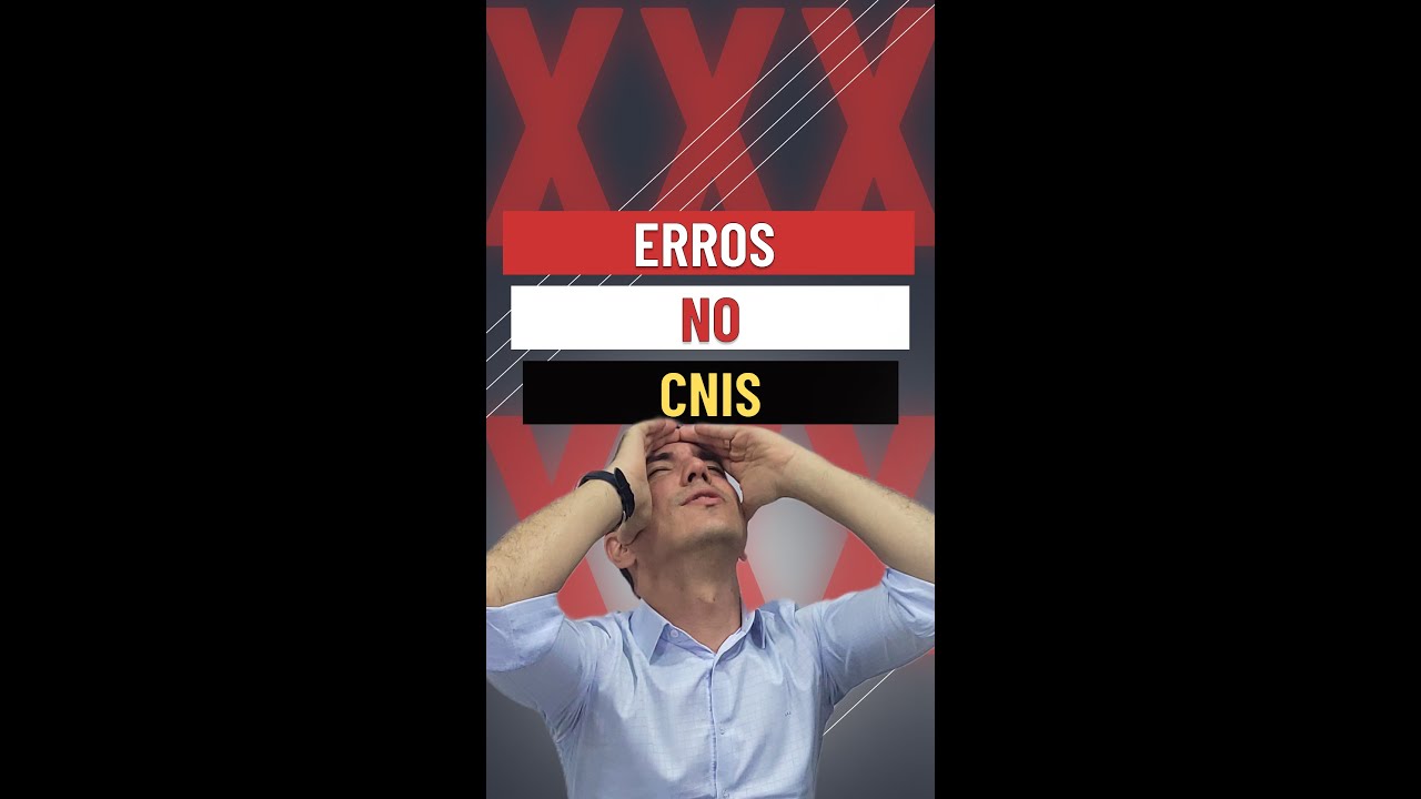 ERROS NO CNIS - Se voc&ecirc; quer ter a melhor aposentadoria, fique ligado nessa dica.