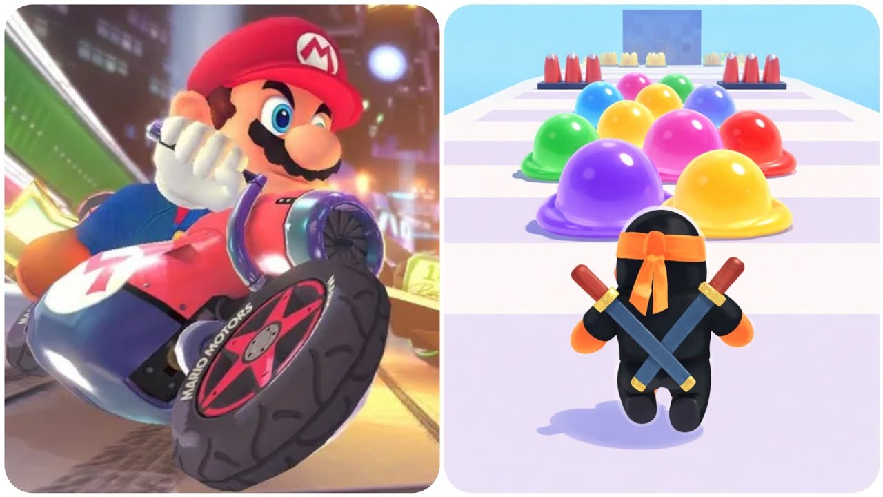 Join Blob Vs Mario Kart Popular Gameplay Android-IOS Playtime