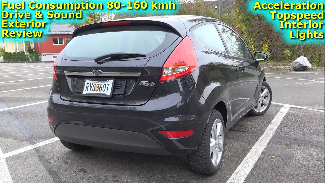 2010 Ford Fiesta 1.4 16V (96 PS) TEST DRIVE