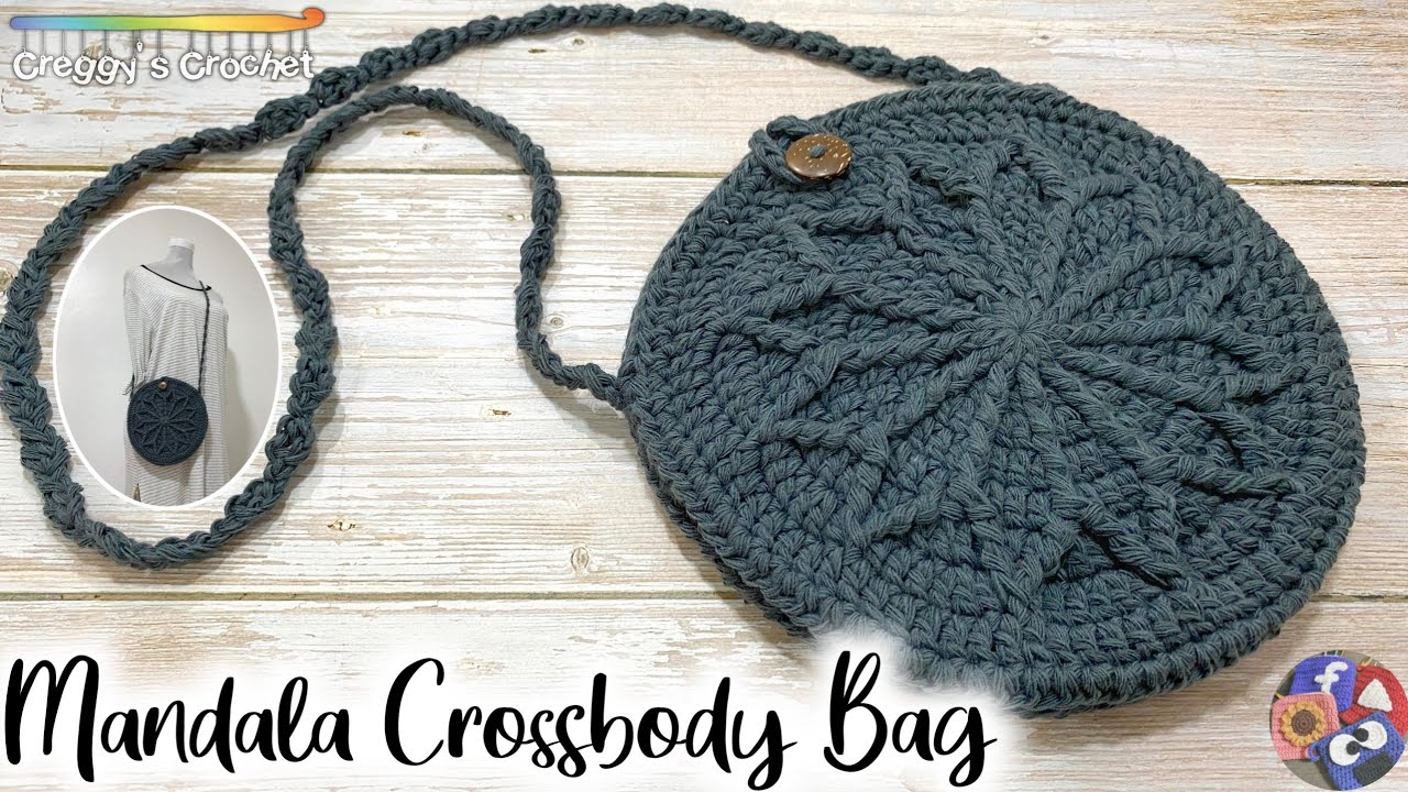 CROCHET “Mandala” Crossbody Bag | Tutorial