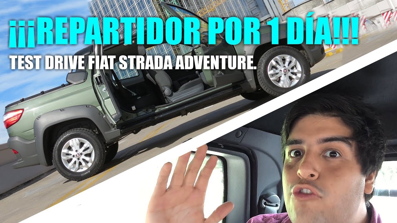 FIAT STRADA ADVENTURE | ¡¡REPARTIDOR POR 1 DÍA!!