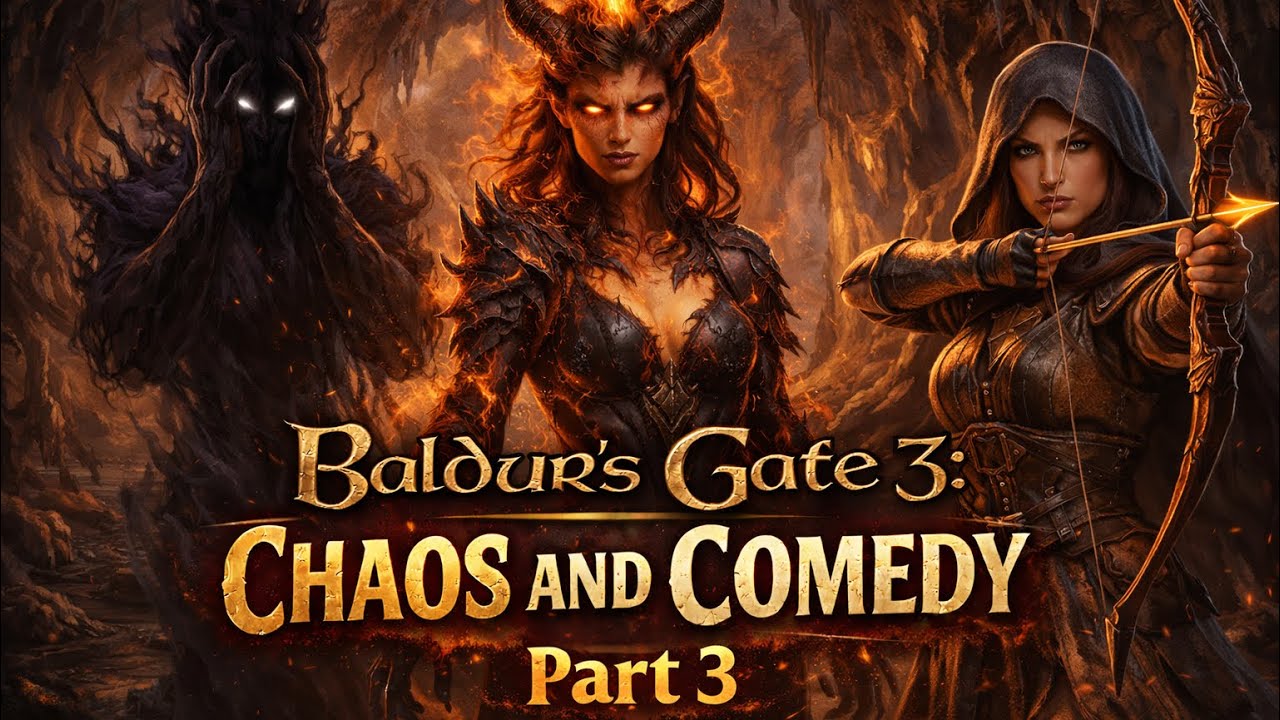 Baldur's Gate 3: Chaos and Comedy Part 3 - What TF Is Going On?