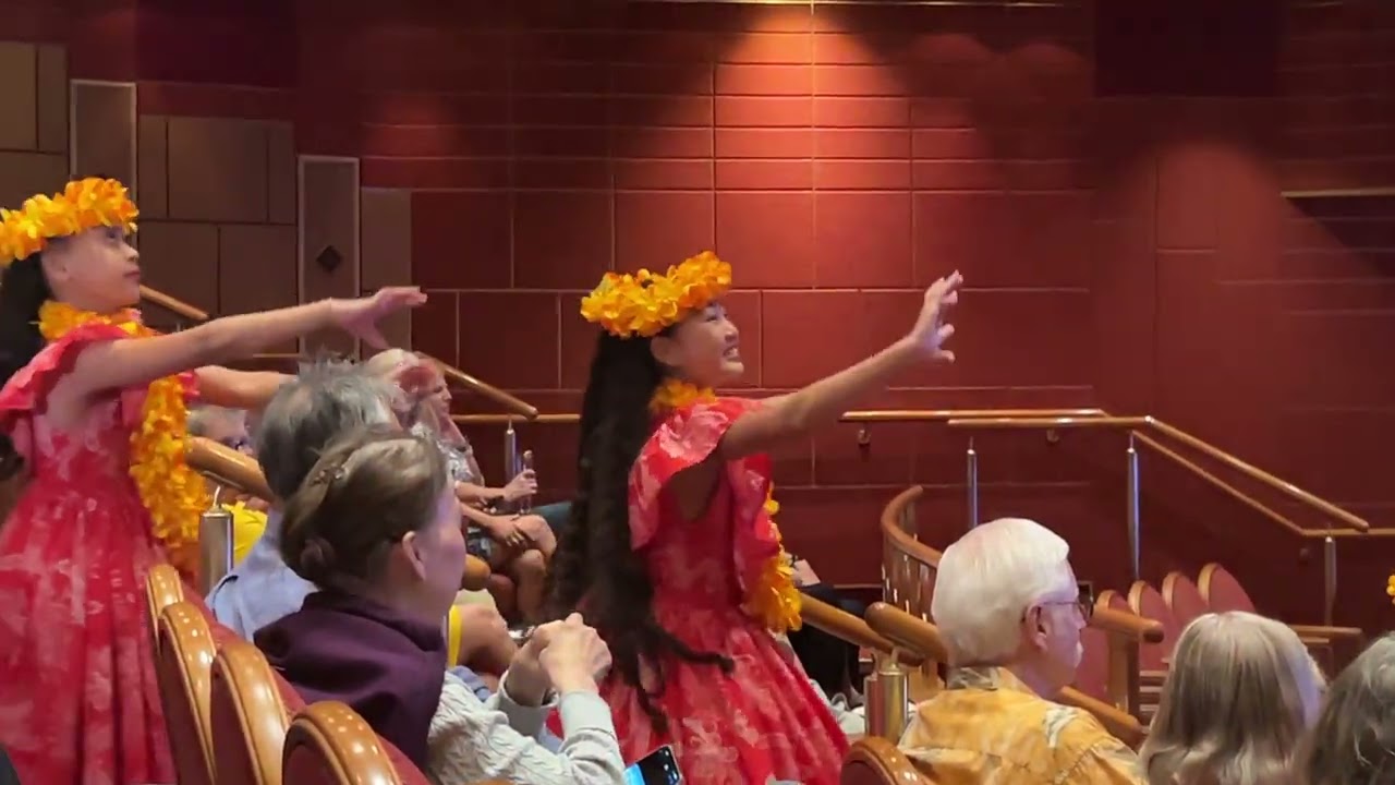 Hawaii Show on Emerald Princess