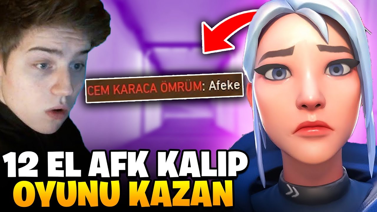12 EL AFK KAL ve MAÇI TAŞI !! (Valorant)