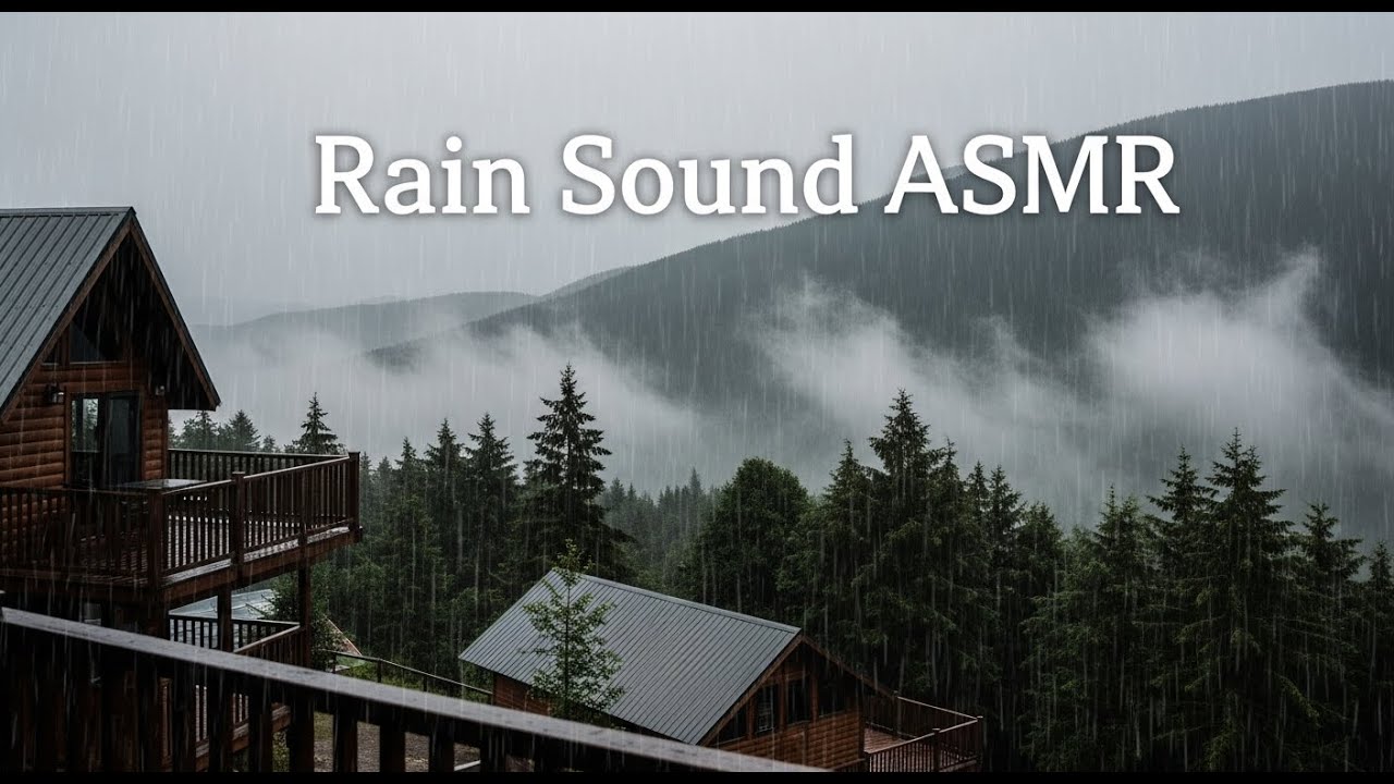 Steady Night Rain and Thunder for Deep Sleep and Stress Reduction | Looped for Sleep