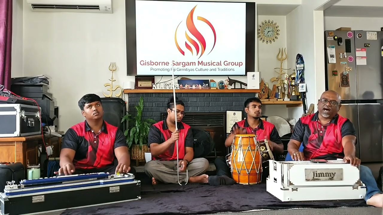 Fiji Style Chauki Bhajan by Amal Jimmy Prasad - So Aye Deen Dayal Daya Kinah.