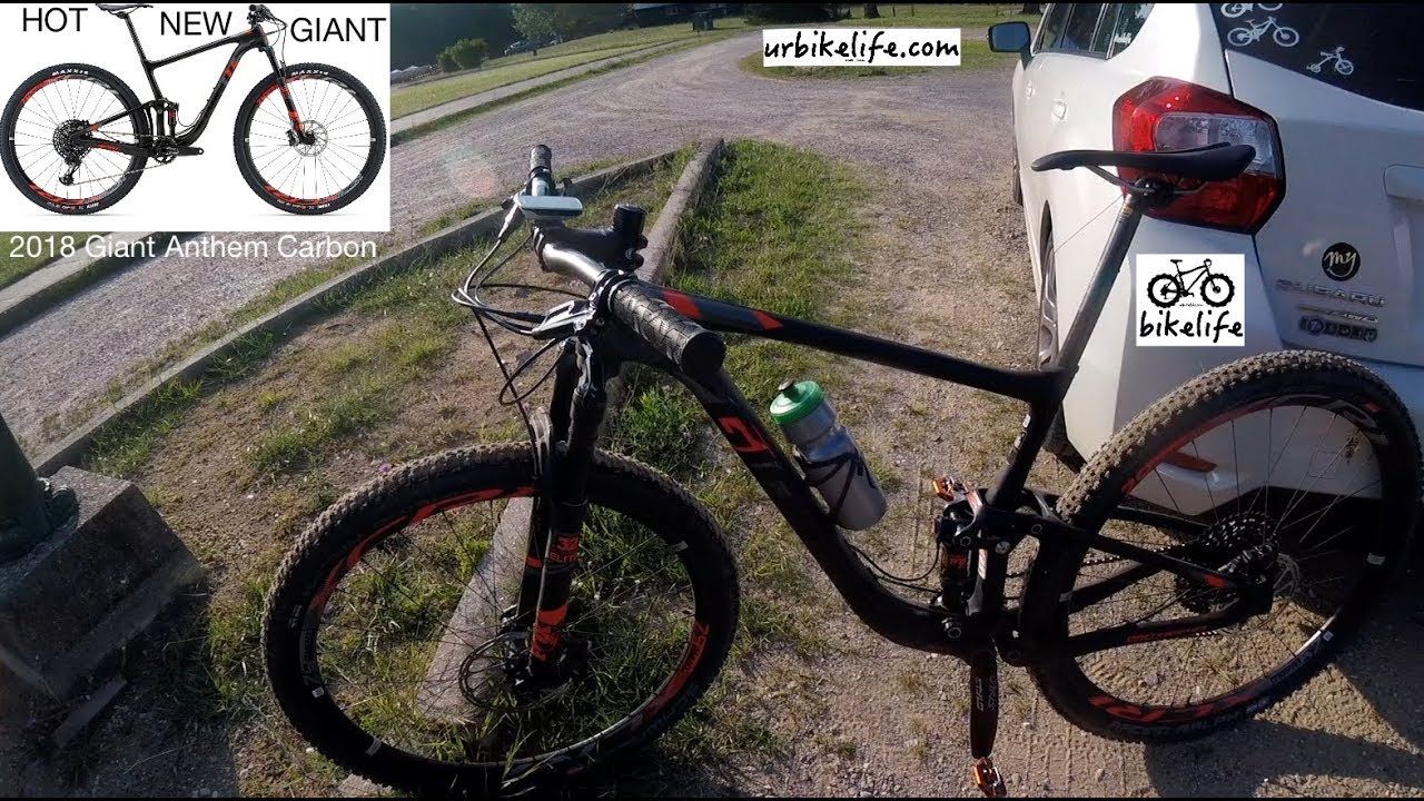 New 2018 Giant Anthem 29er Carbon Review and First Ride