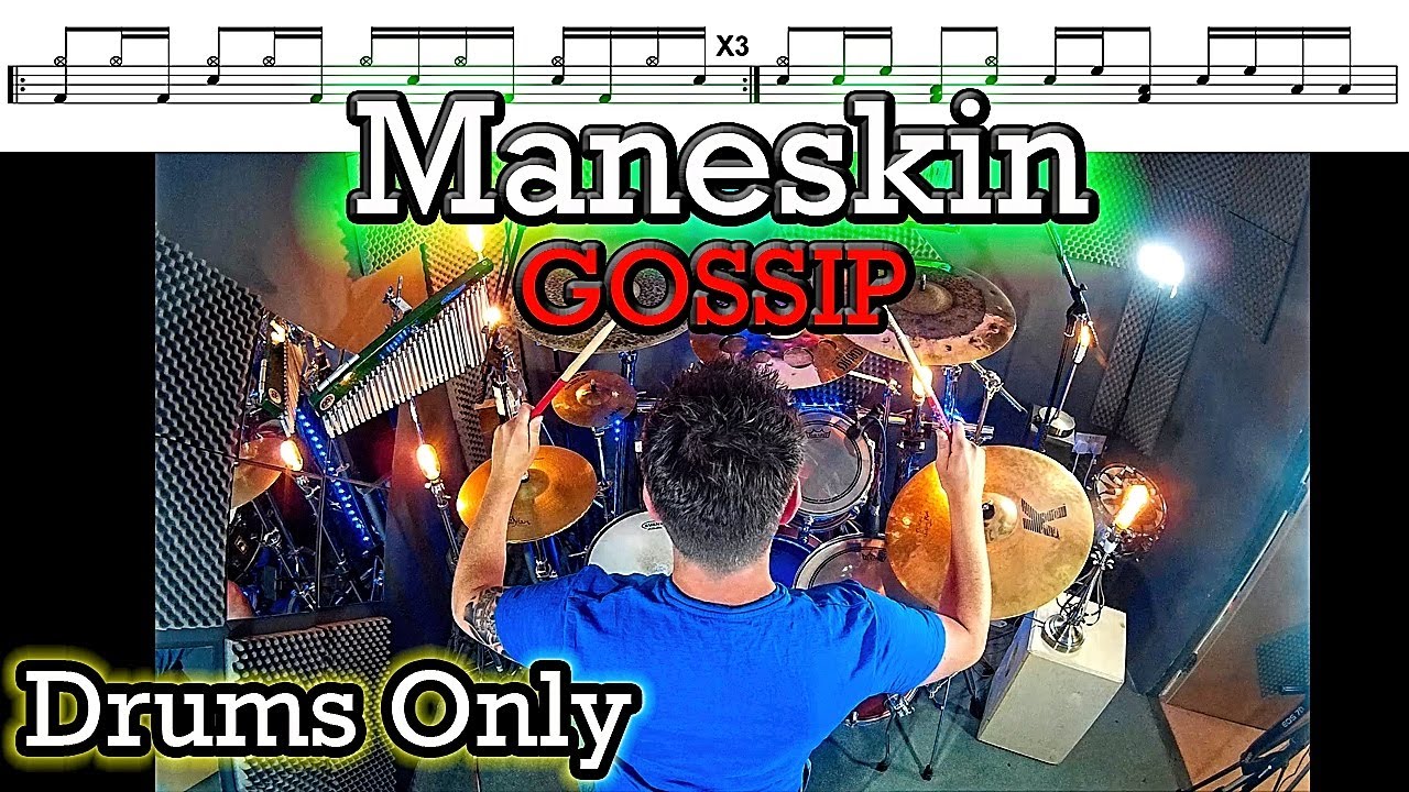 Drums Only - GOSSIP - Maneskin