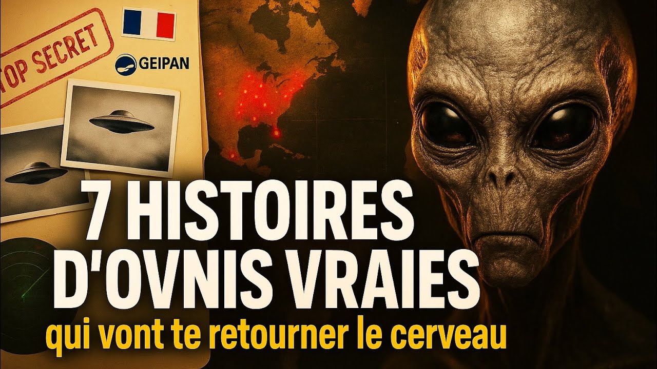 7 CAS D’OVNIS OFFICIELLES complètement fous ( CRNS, GEIPAN… je t’explique tout ) 