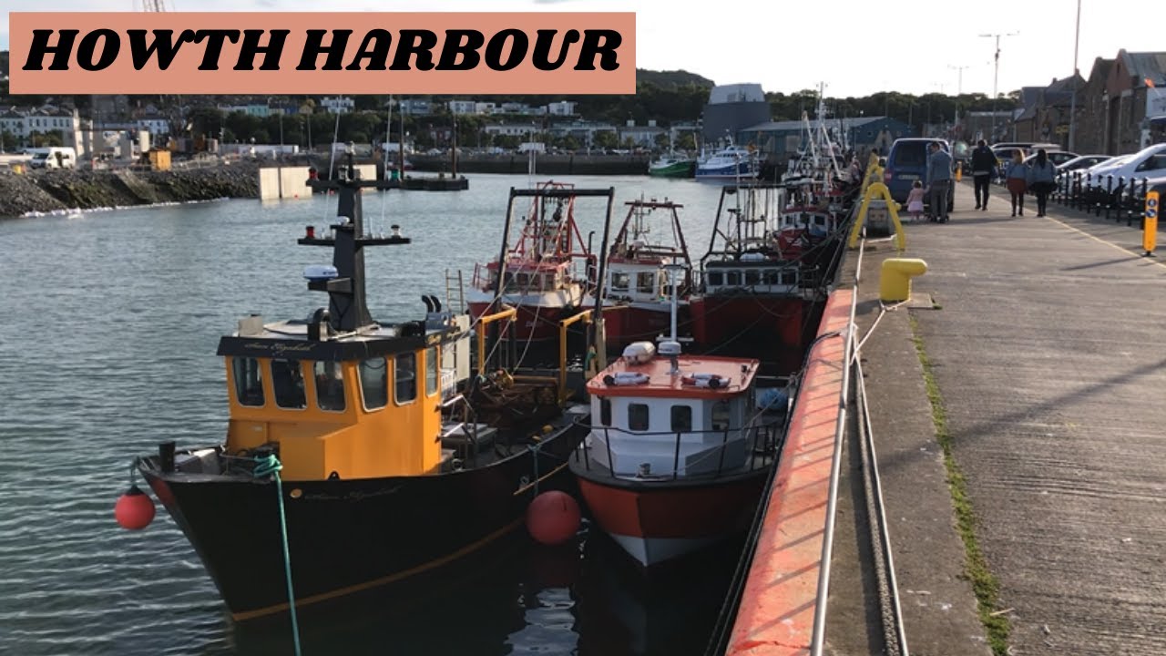 HOWTH HARBOUR in Dublin IRELAND