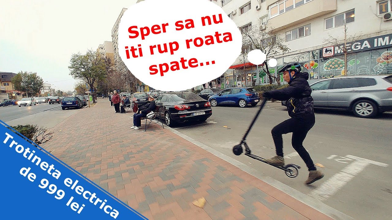 Trotineta electrica de 999 lei - E BUNA DE CEVA?