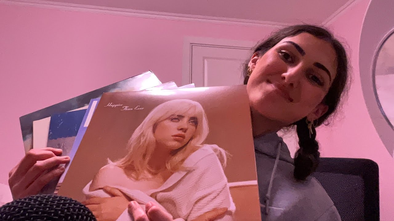 ASMR Showing You My Vinyl Collection💿💙