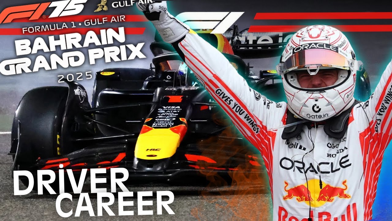 KUSURSUZ ZAFER! 🏆 BAŞTAN SONA DOMİNASYON | BAHREIN GP – DRIVER CAREER#4 #keşfet #f125 
