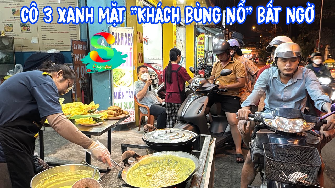 🟢Bánh xèo khách vắng đóng hết chảo bất ngờ bùng nổ