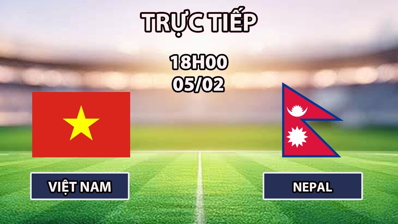 🔴U17 Việt Nam - U17 Nepal | U17 Châu Á | Dồn Ép Đối Thủ Vào Thế Bí