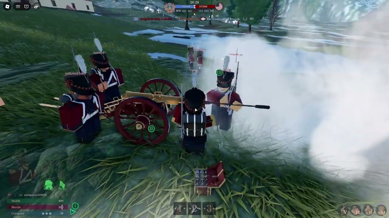 Epic Artillery Battle in Napoleonic Wars! | Jydske Artillery POV