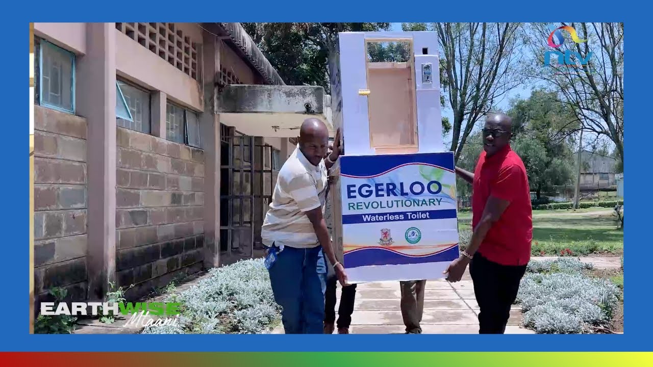 Earthise Mtaani | Egerloo: The innovative toilet invention targeting water-scarce regions