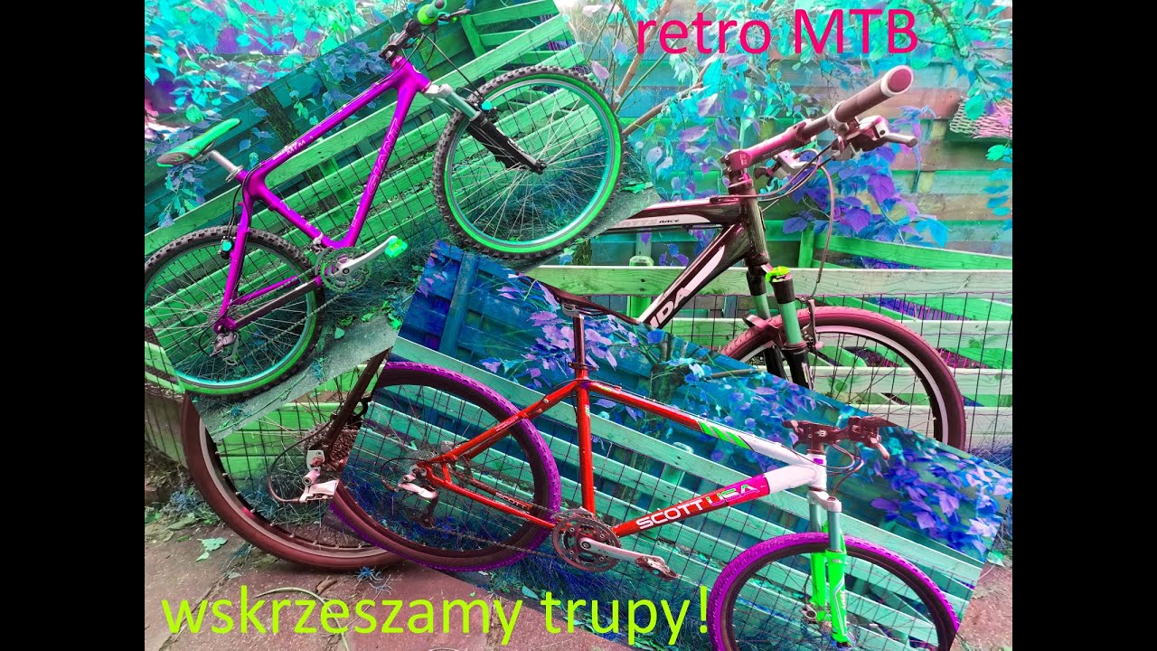 Retro MTB, zakup trup&oacute;w, czy uda się coś uratować?