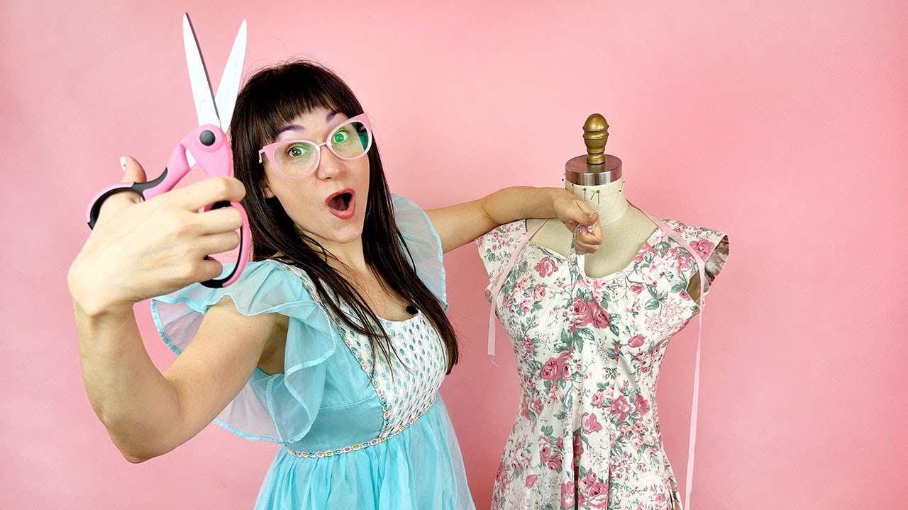 How To Change A Neckline The Easy Way Like a Pro | Sew Anastasia