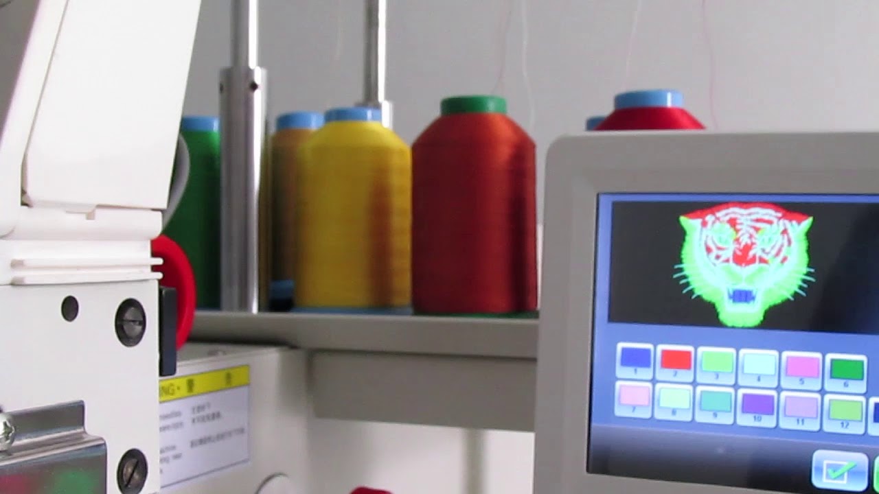 ButterFly Single Head Embroidery Machine - 1501 Touch Screen General Training - FULL