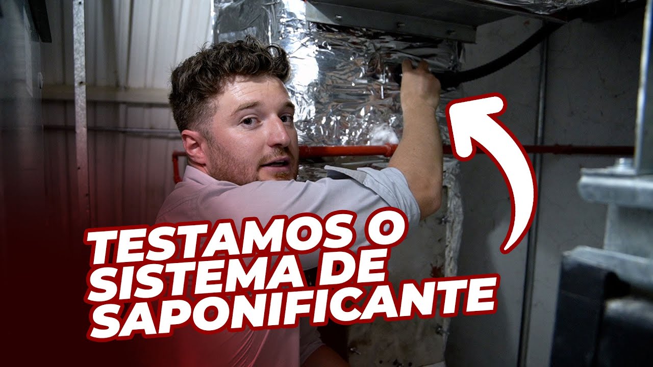 Como testar o sistema de saponificante e co2