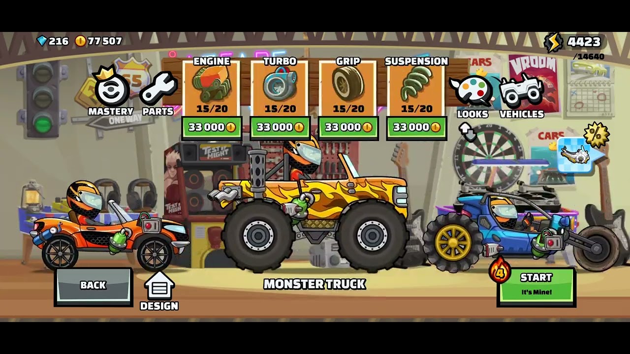 Hill climb racing 2