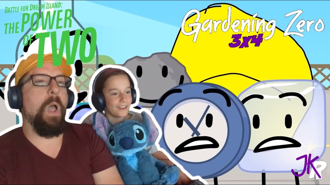 BFDI The Power of Two REACTION Episode 4: Gardening Zero