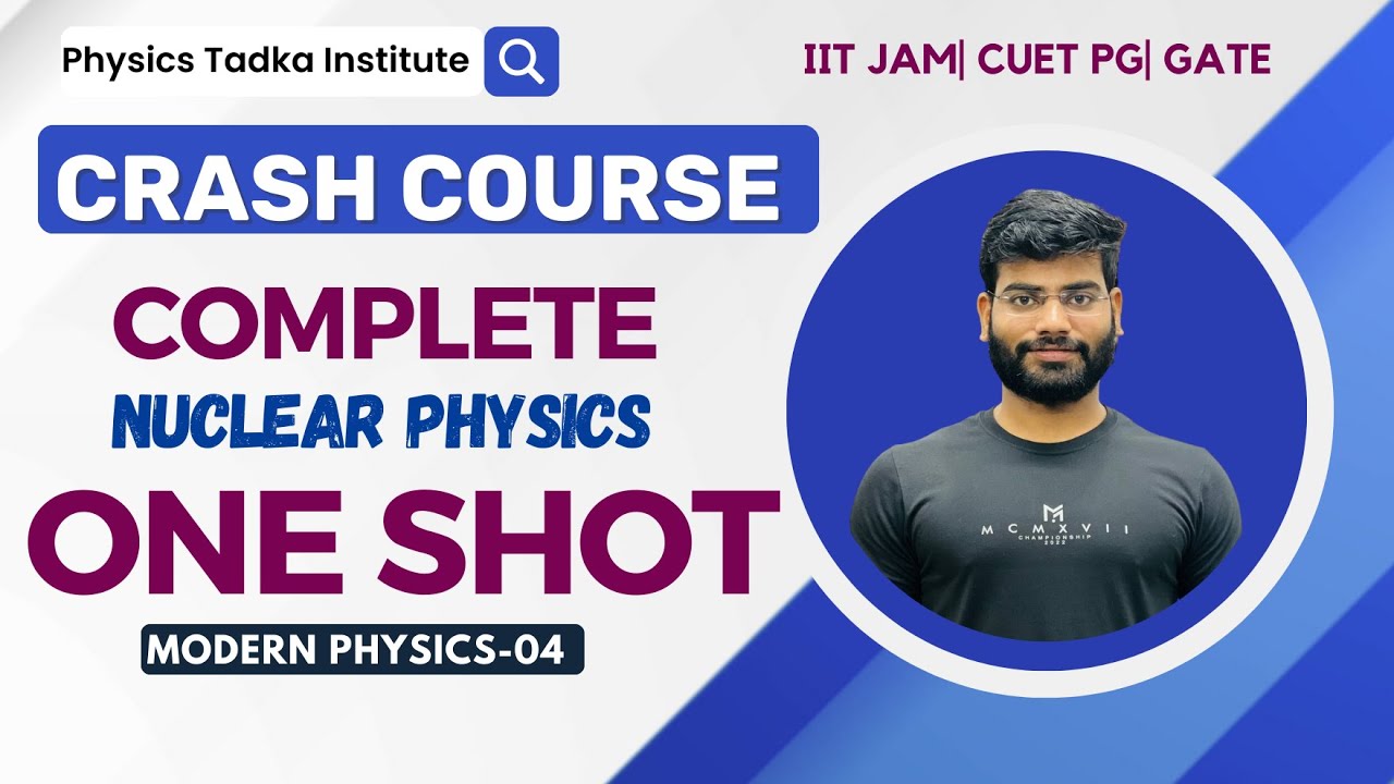 iit jam physics complete nuclear physics| modern physics -04
