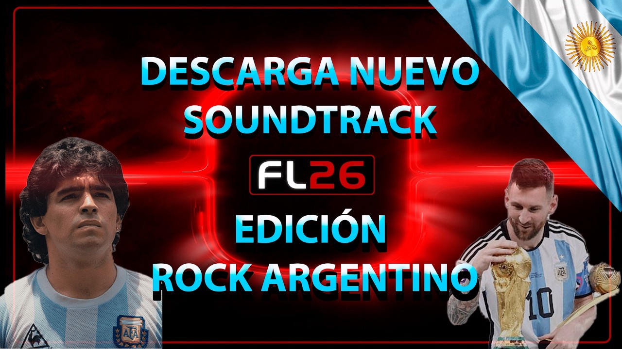 NUEVO SOUNDTRACK ROCK ARGENTINO para PES y FOOTBALL LIFE 2026 | TUTORIAL SIDER y CPK VERSION