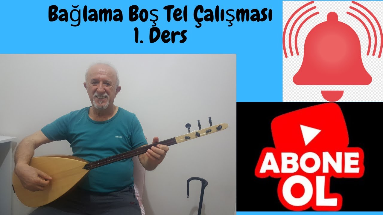 Bağlama Dersi: 1 Başlıyoruz!!! Alaaddin Yiğit ile (  Bağlama &ccedil;almaya başlıyoruz )