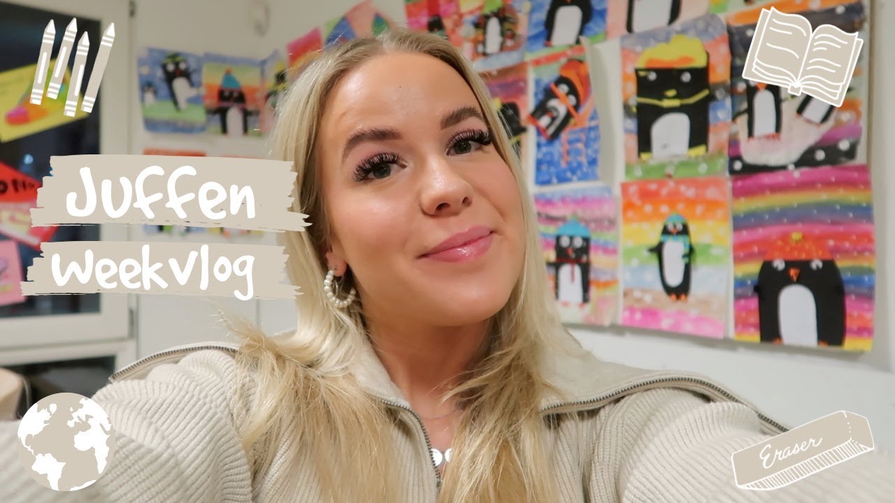 JUFFEN WEEKVLOG 👩&zwj;🏫 Ochtend routine als juf, nieuwe sneakers & leuke spelletjes 📚| Janette