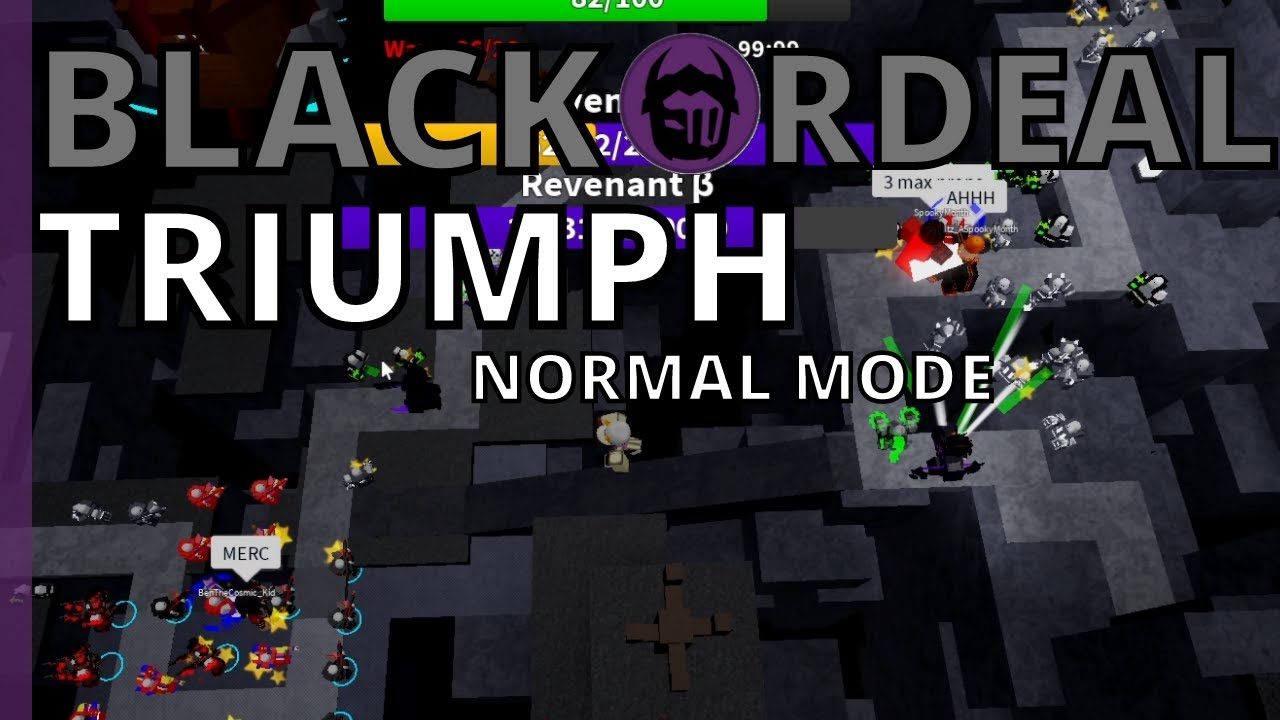 Black Ordeal Normal Mode Triumph | Critical Tower Defense