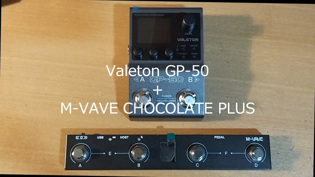 Valeton GP 50+M-VAVE CHOCOLATE PLUS