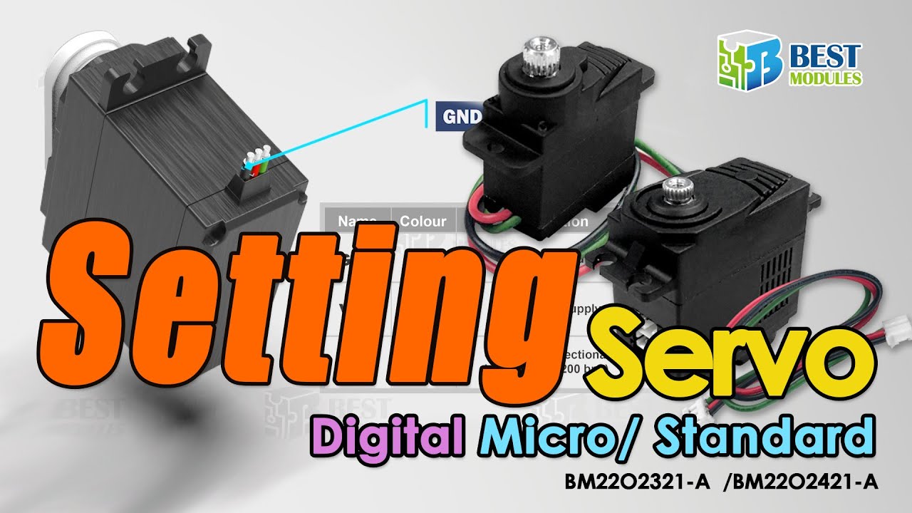 [Digital Servo] To know the digital servo BM2202321-A and BM2202421-A