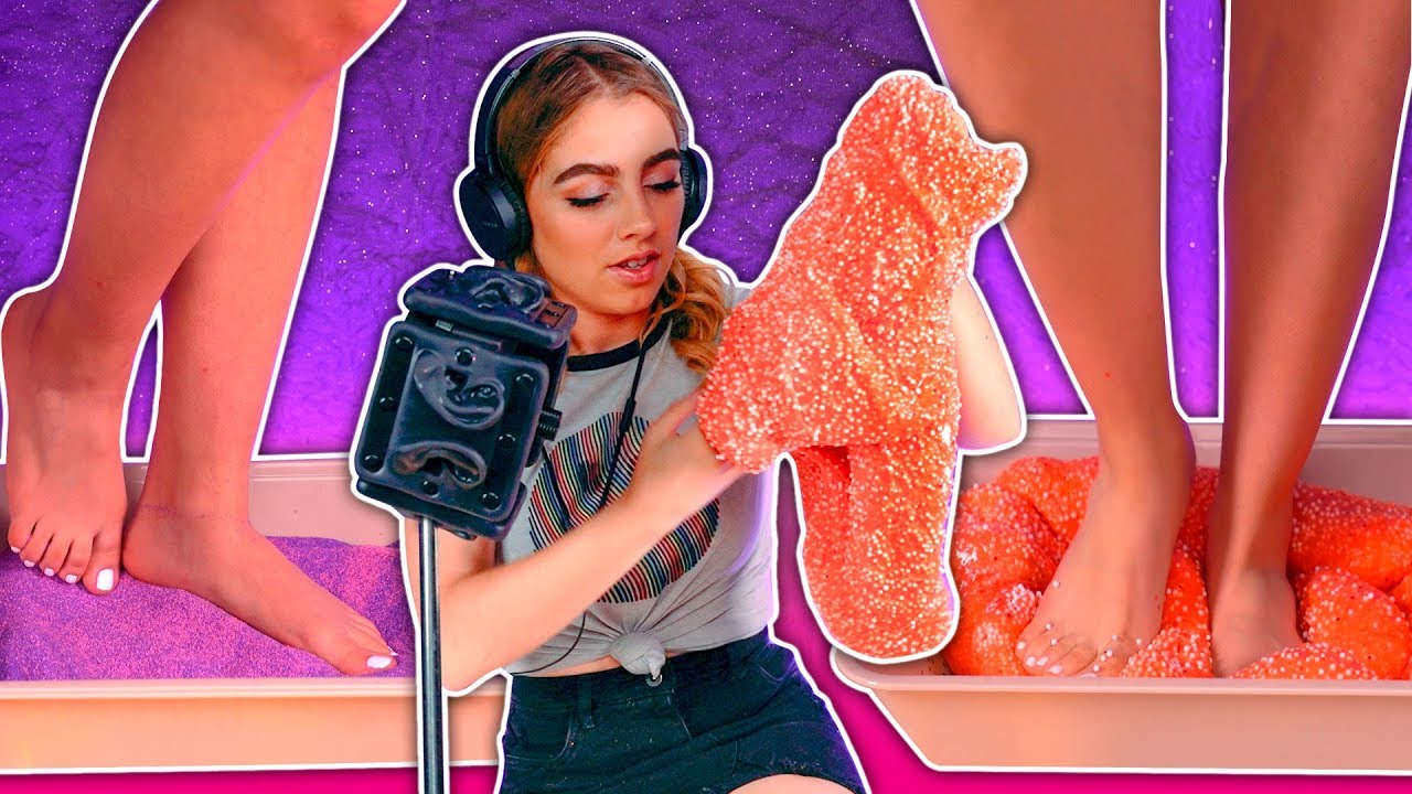ASMR con pies | Daniela Alfaro