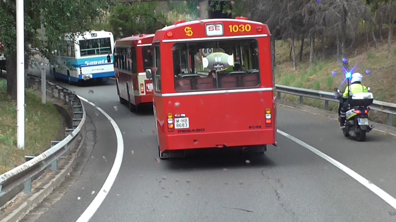 EMT de Madrid - Pegaso 6038 Nº 1030 participando en el VIII Rally Bus Barcelona - Caldes