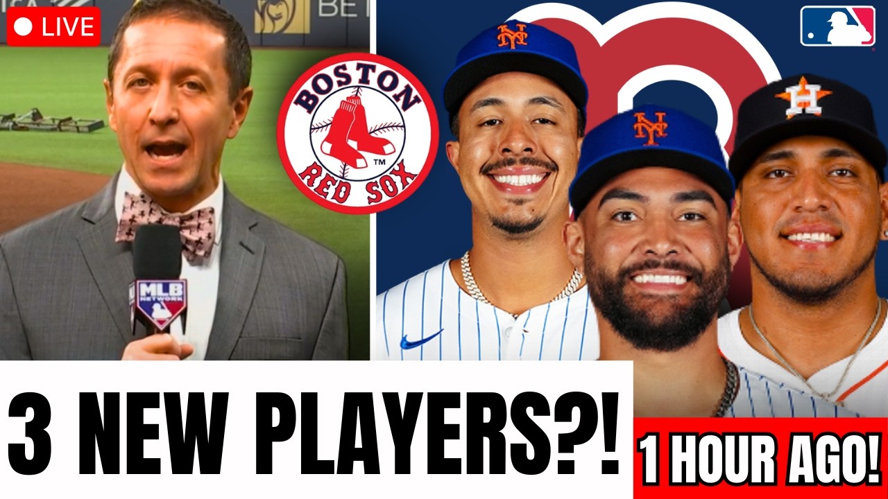 JUST ANNOUNCED?! RED SOX ADDING THREE NEW PLAYERS?!