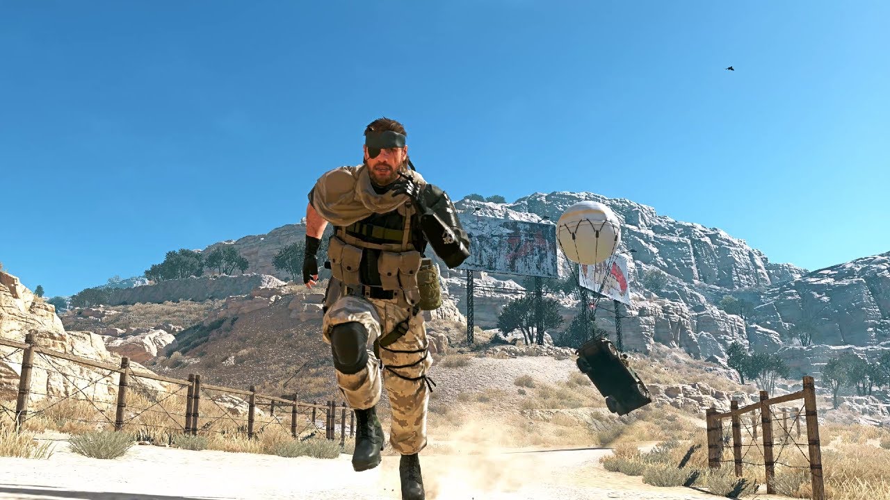 Metal Gear Solid 5 - Over The Fence | Stealth & Combat Playthrough(All Tasks, S Rank)