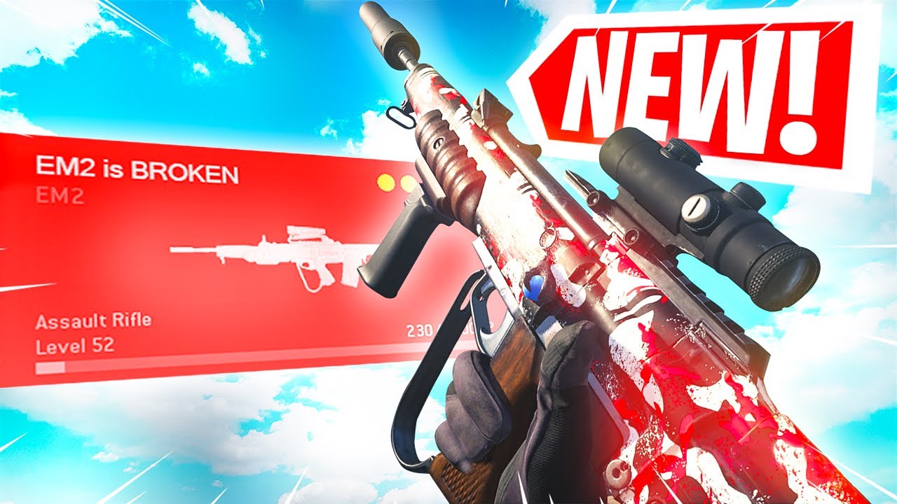the NEW EM2 is BROKEN in WARZONE SEASON 5! 😲 (BEST EM2 SETUP)