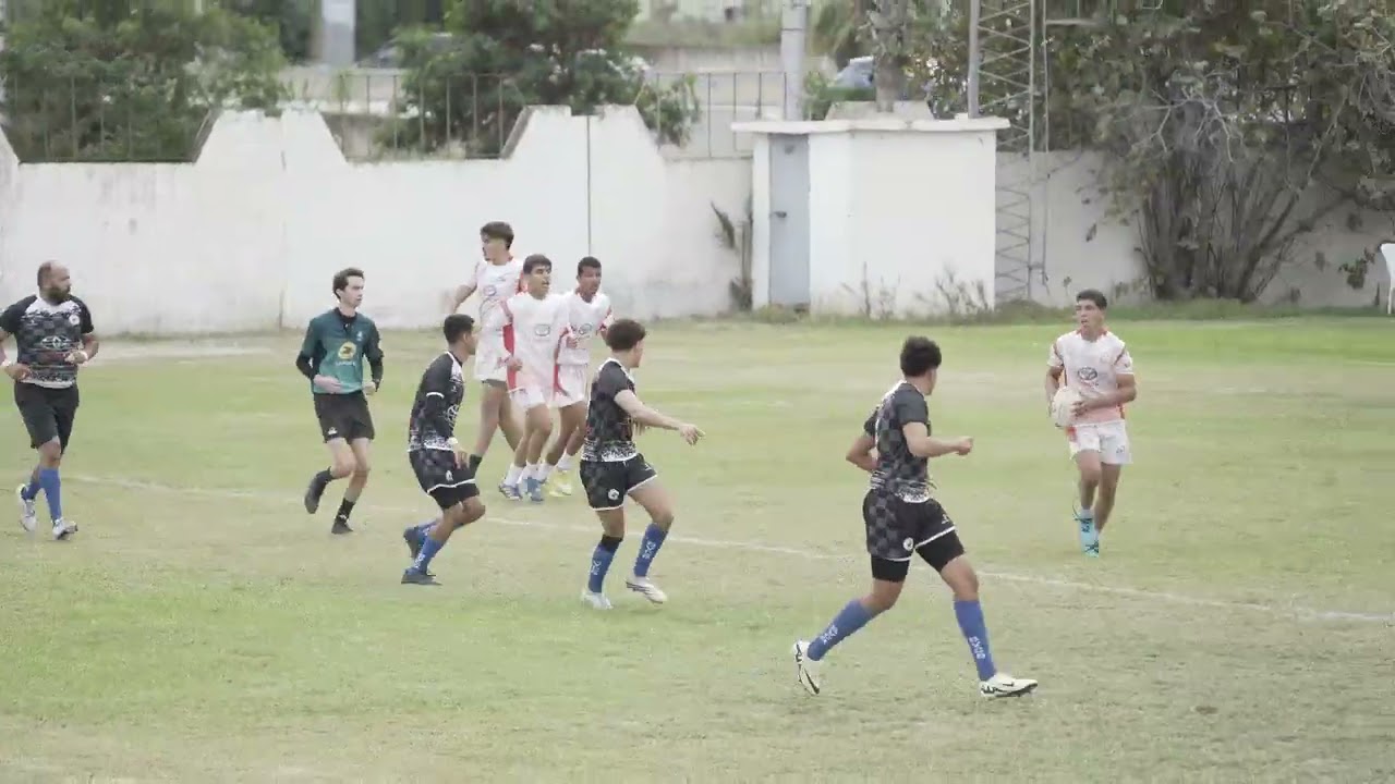 RUGBY TUNISIE R 7 MENZEL BOURGUIBA VS EN U18  2025 M1