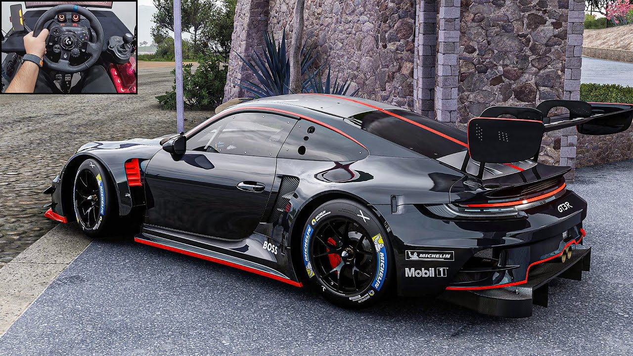 785HP Porsche 911 GT3 R - Forza Horizon 5 | Logitech G923 Steering Wheel