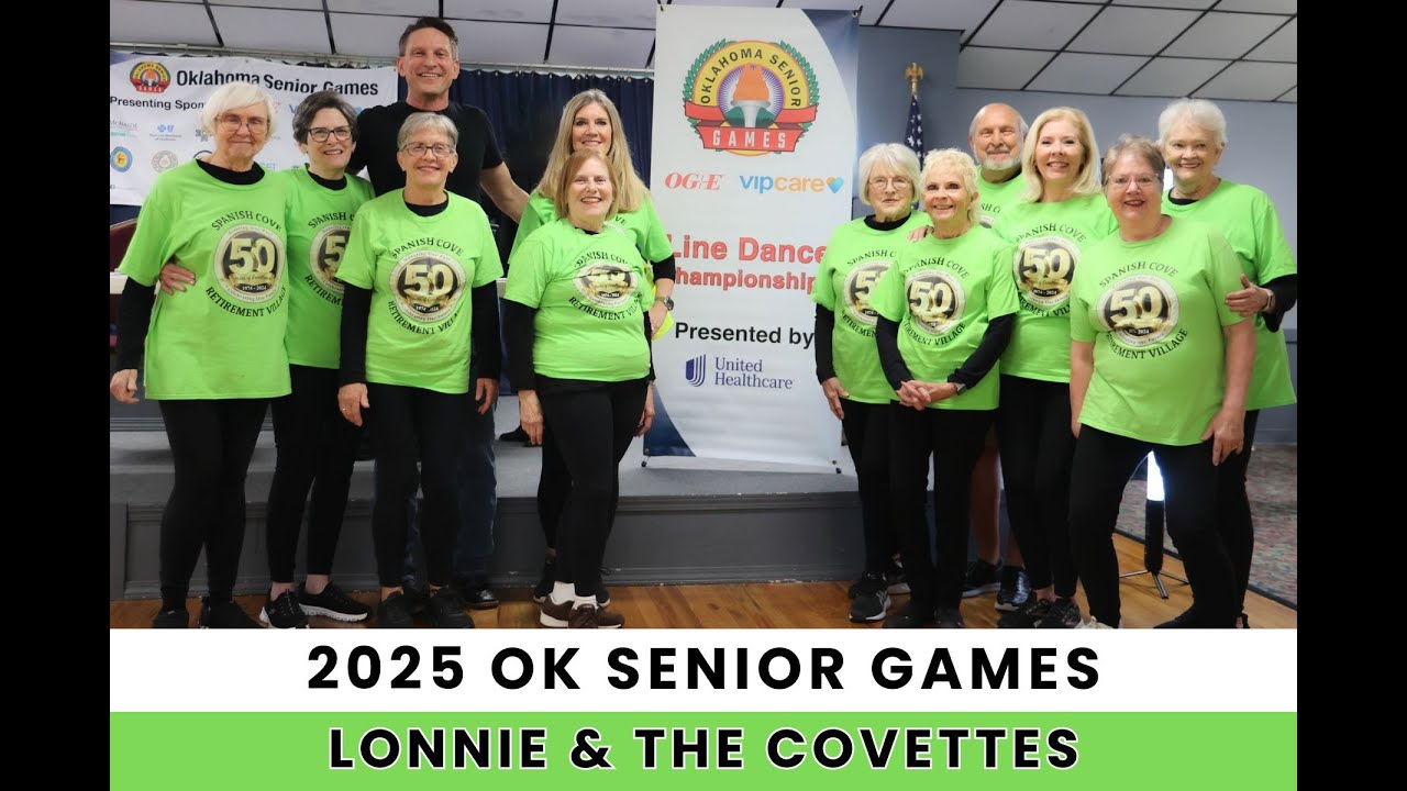 Oklahoma Senior Games 2025: Spanish Cove Line Dancers Win Big!