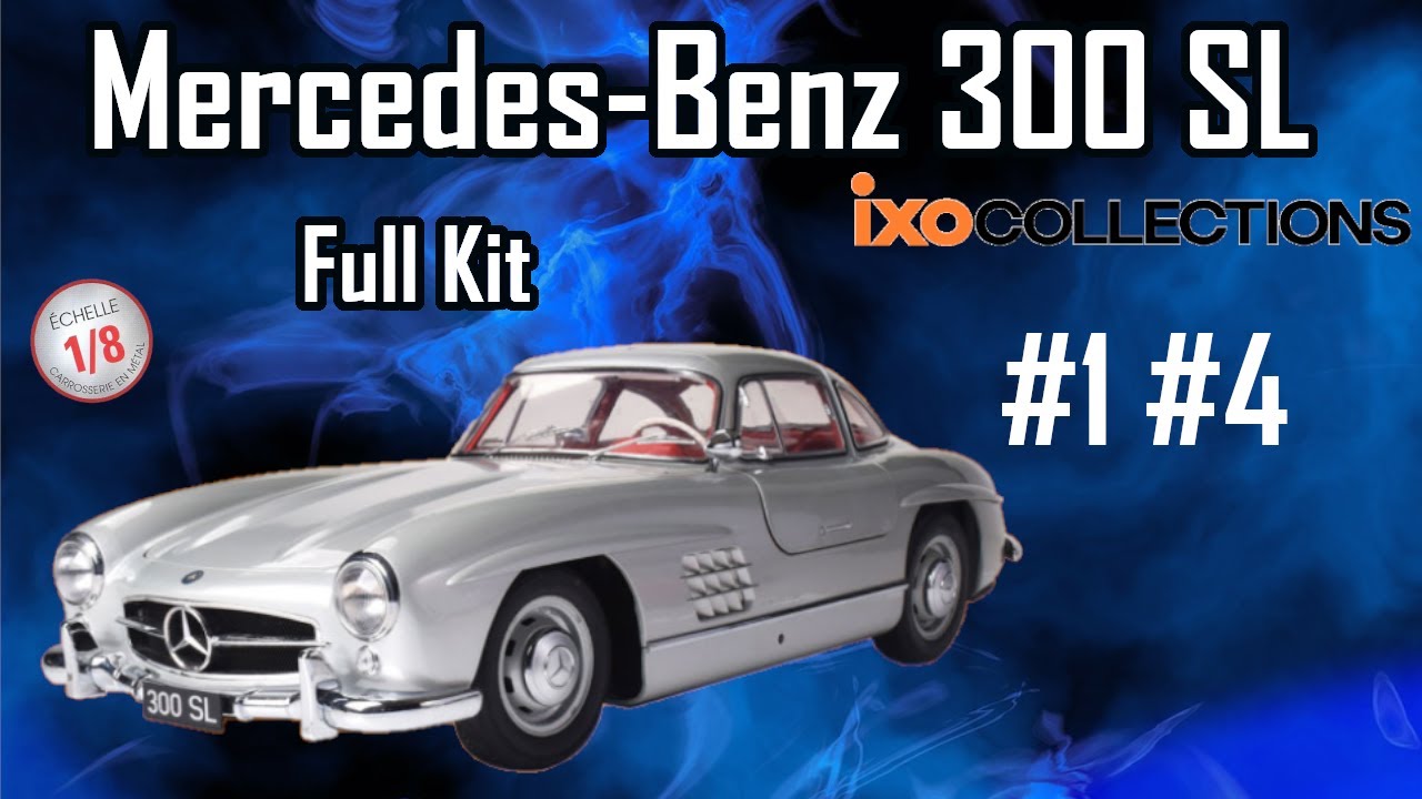 Montez la Mercedes-Benz 300 SL 1/8 Full Kit @IXOCOLLECTIONS  1/4