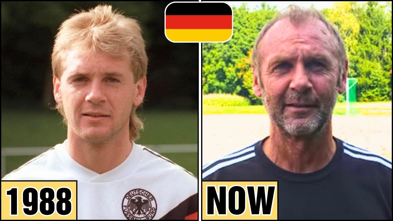 🇩🇪 West Germany EURO 1988 Squad – Then and Now
