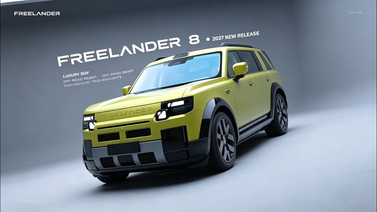 All New 2027 Land Rover Freelander 8 Exterior And Interior